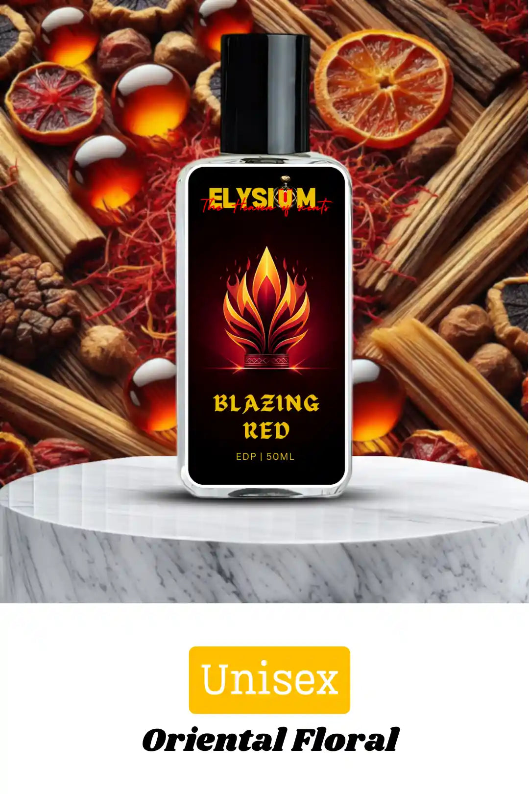 Blazing Red - Impression of Baccarat Rouge 540 | Elysium Scent